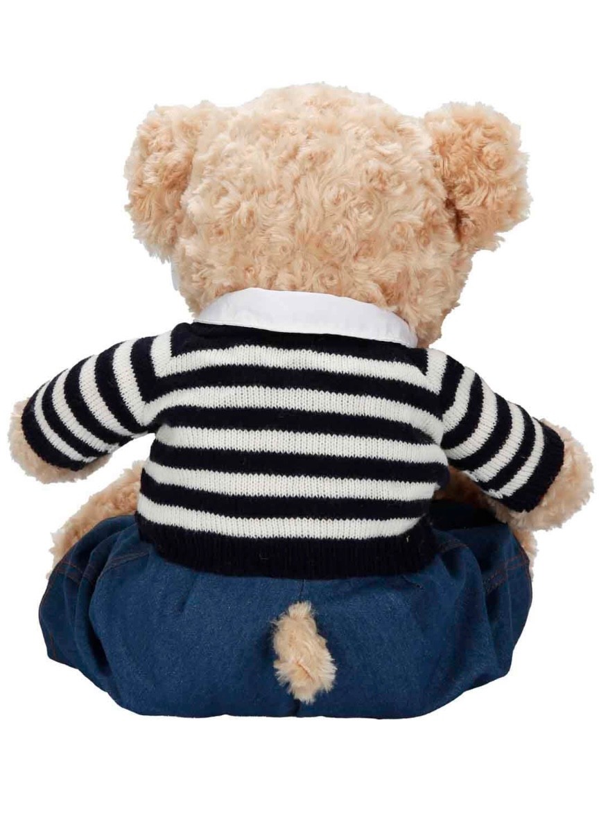 Kıyafetli Elbiseli Peluş Teddy Bear Ayı 37 Cm