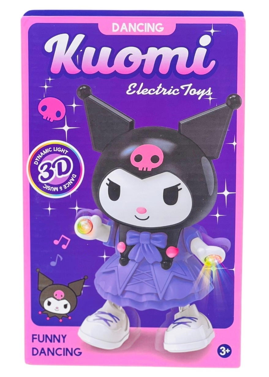 Dans Eden Hareketli Sesli Işıklı Kuromi 