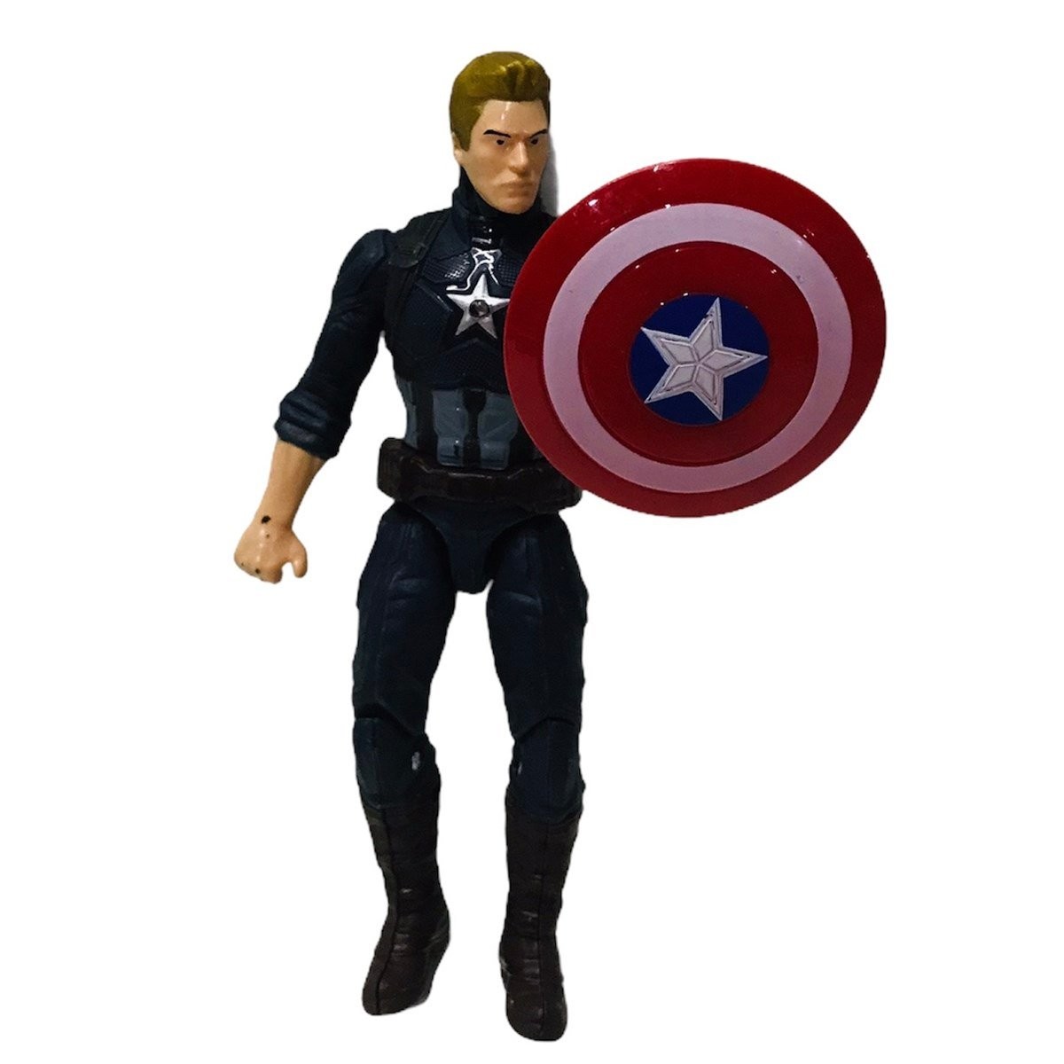 Avengers Süper Kahraman Işıklı Kaptan Amerika Figür Oyuncak