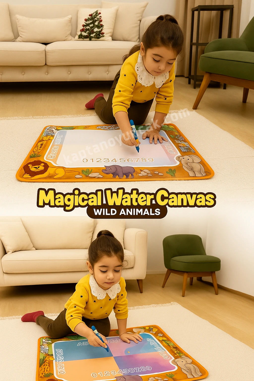 Eğitici Magic Sihirli Boyama Halısı