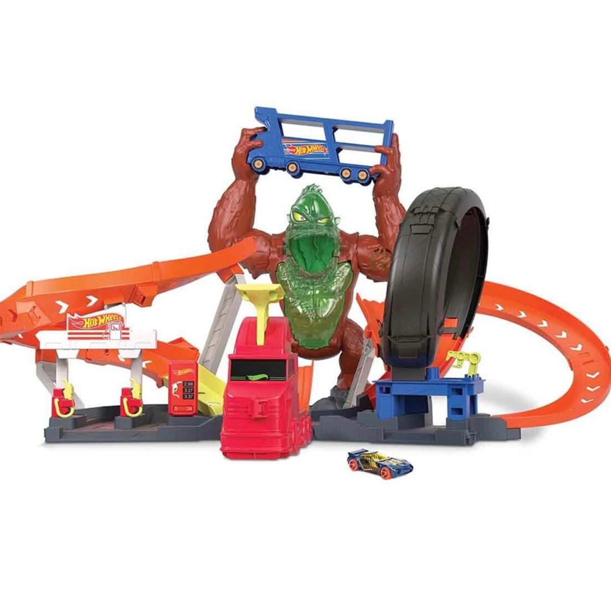 Hot Wheels Zehirli Goril Saldırısı Oyun Seti GTT94