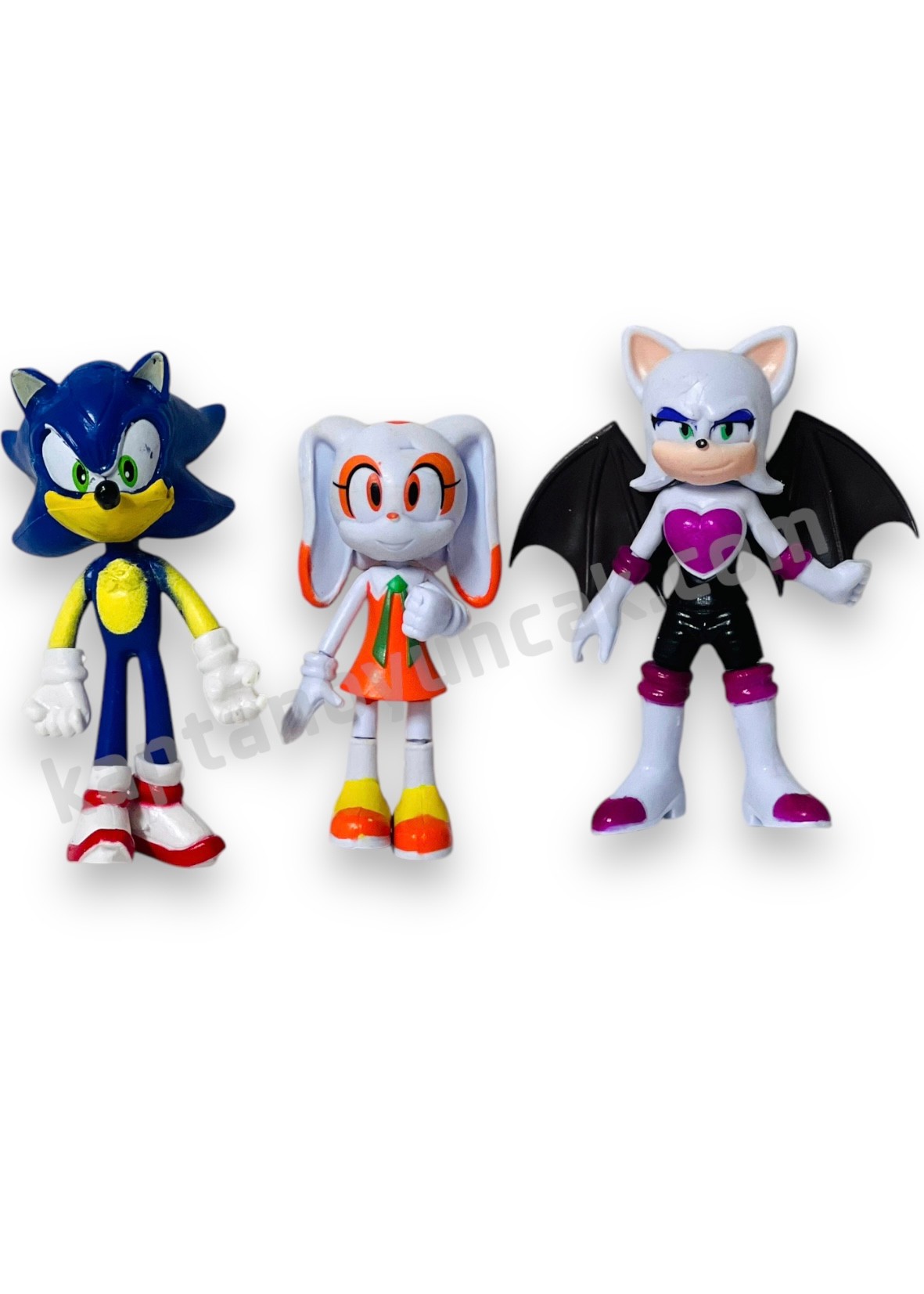 Süper Sonic ve Arkadaşları 8'li Figür Oyuncak Seti