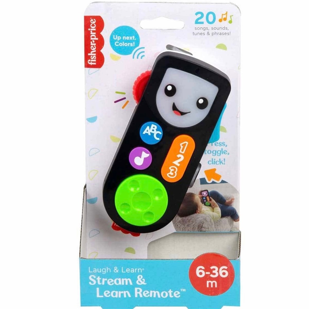 Fisher Price Eğlen ve Öğren İzle ve Öğren Kumanda HHH27
