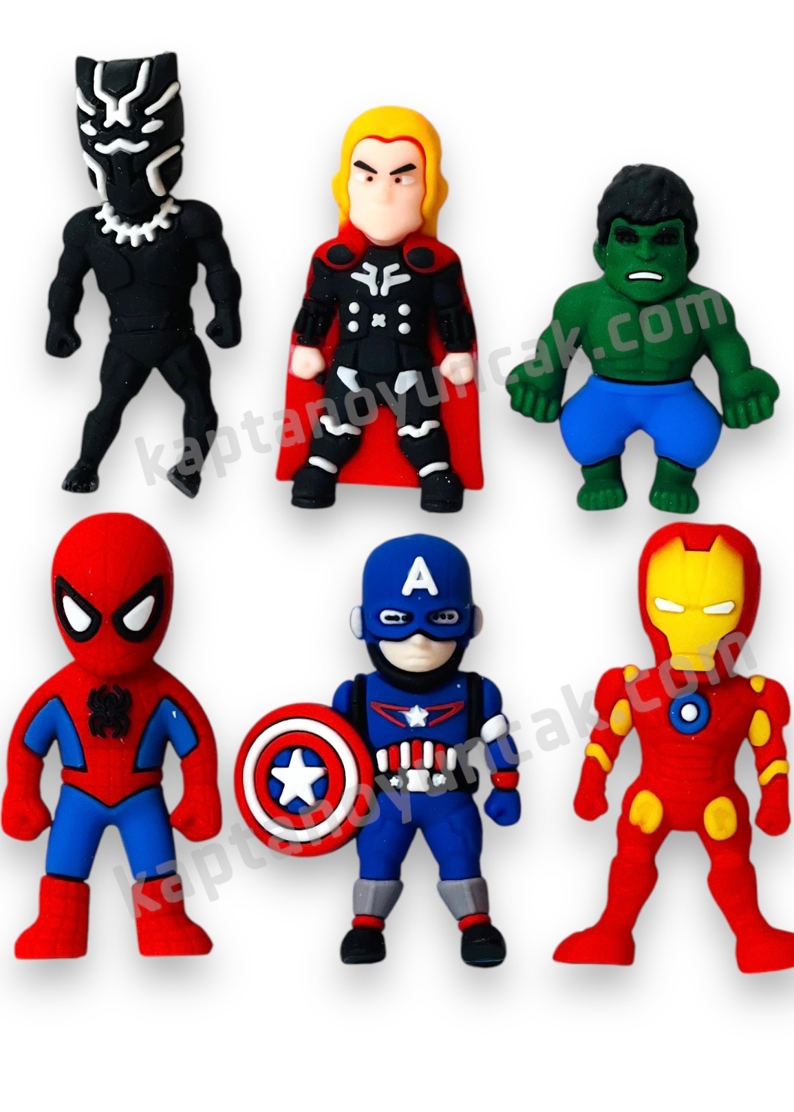 Avengers Süper Kahramanlar 6'lı Figür Oyuncak