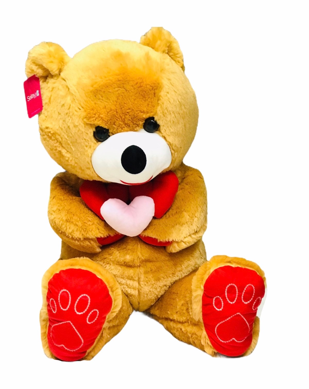 Kahverengi  Yumoş  Papyonlu Peluş Ayı  92 cm