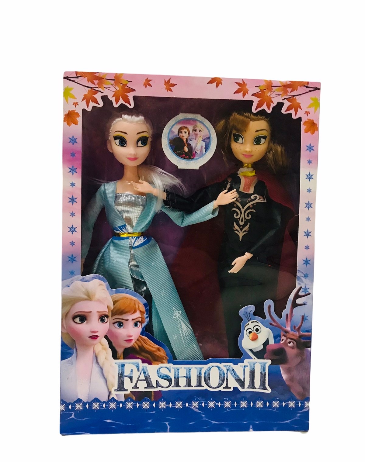 Frozen Elsa Anna 2 li Oyuncak Bebekler