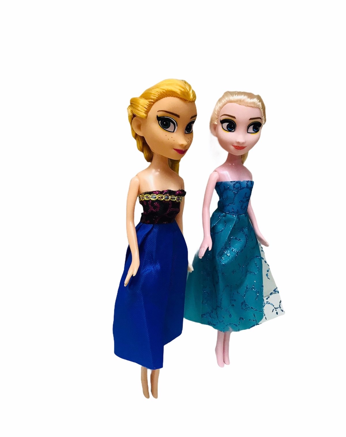 Frozen Elsa Anna 2li Oyuncak Bebek