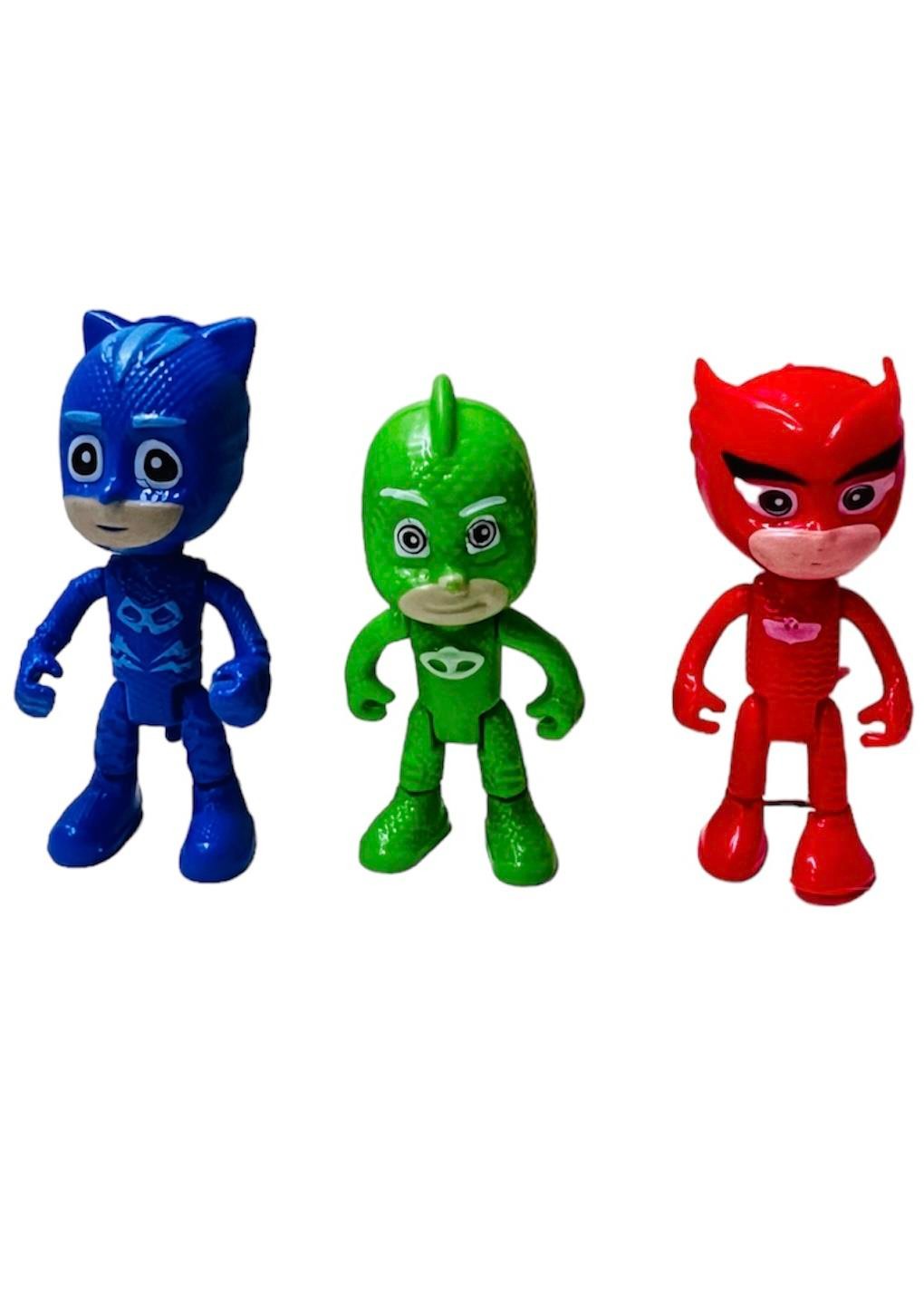 Pjmaskeliler 3'lü Figür Karakter Kedi Maskeli Oyun Seti