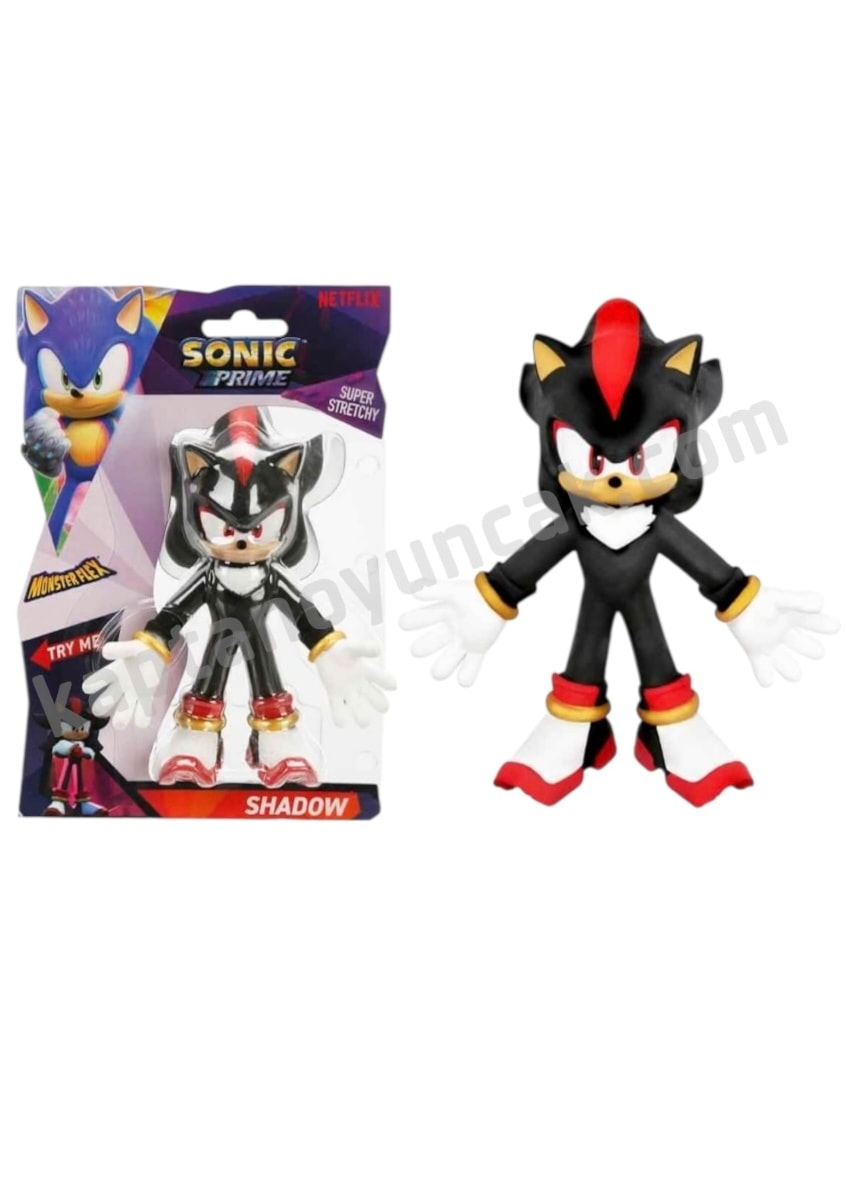Monster Flex Sonic Prime Stretch Uzayan Esneyen Figür