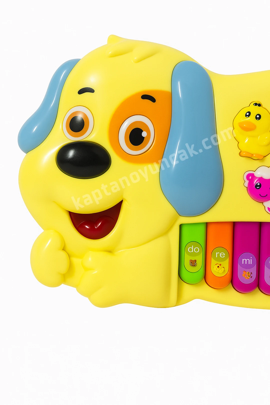 Çiftlik Hayvan Sesli Eğitici Bebek Piyano Oyuncak - Köpek