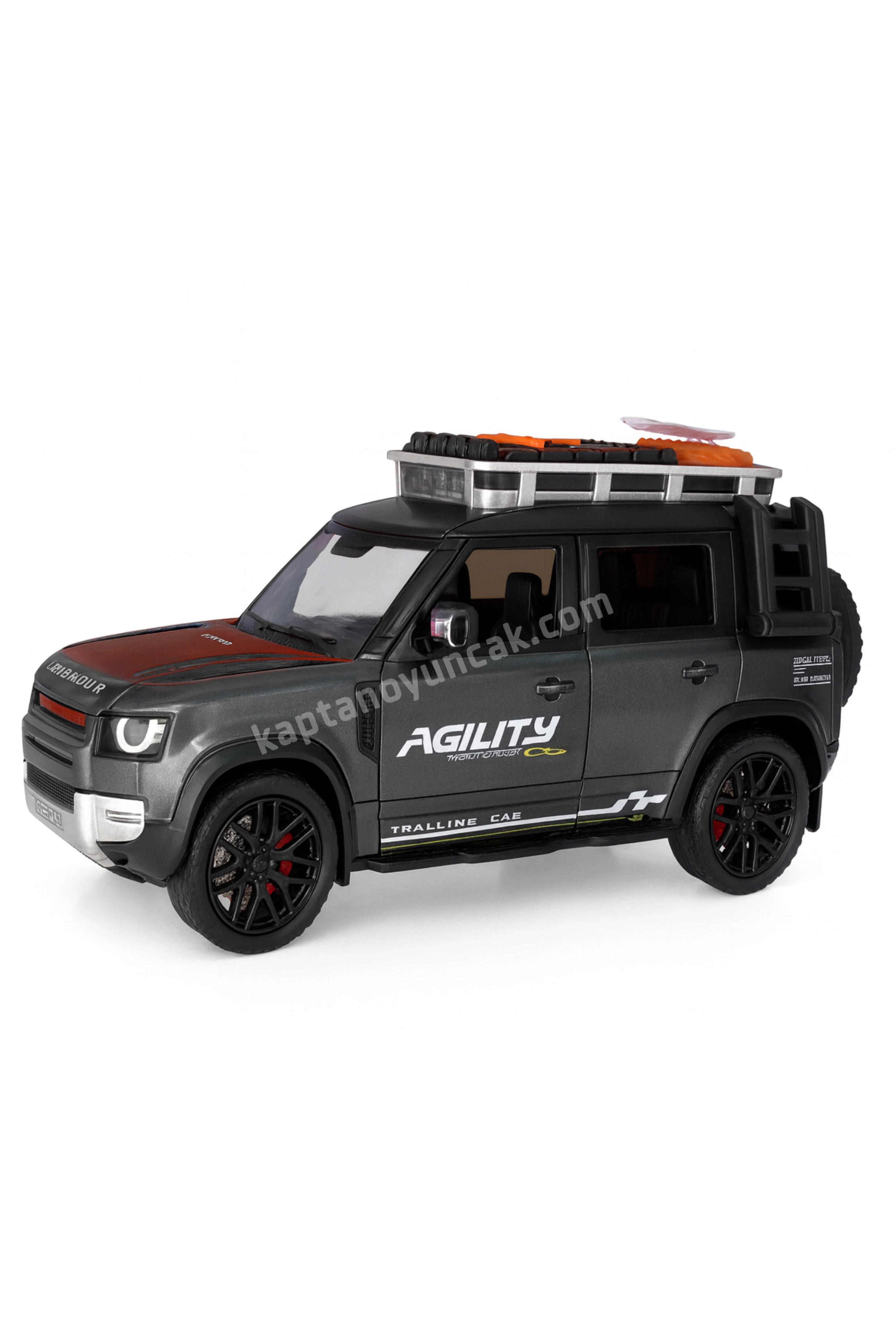 Sürtmeli Sesli Işıklı Polis Off Road Araba