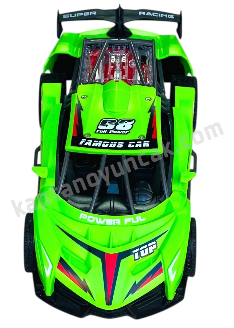 Sürtmeli Sesli Işıklı Yarış Arabası