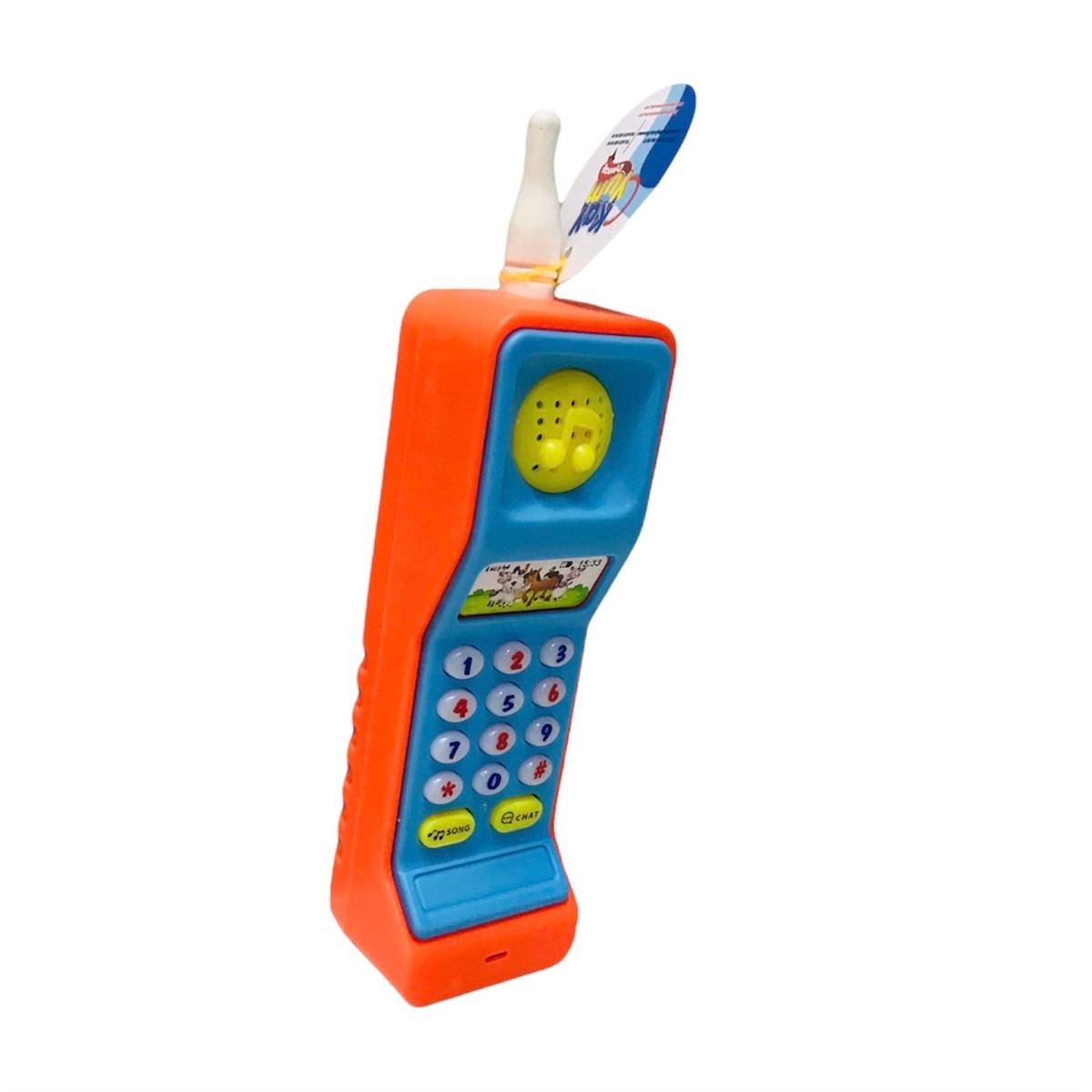 Kayyum Sesli Işıklı Eğitici Telefon - Eğitici Oyuncak Telefon