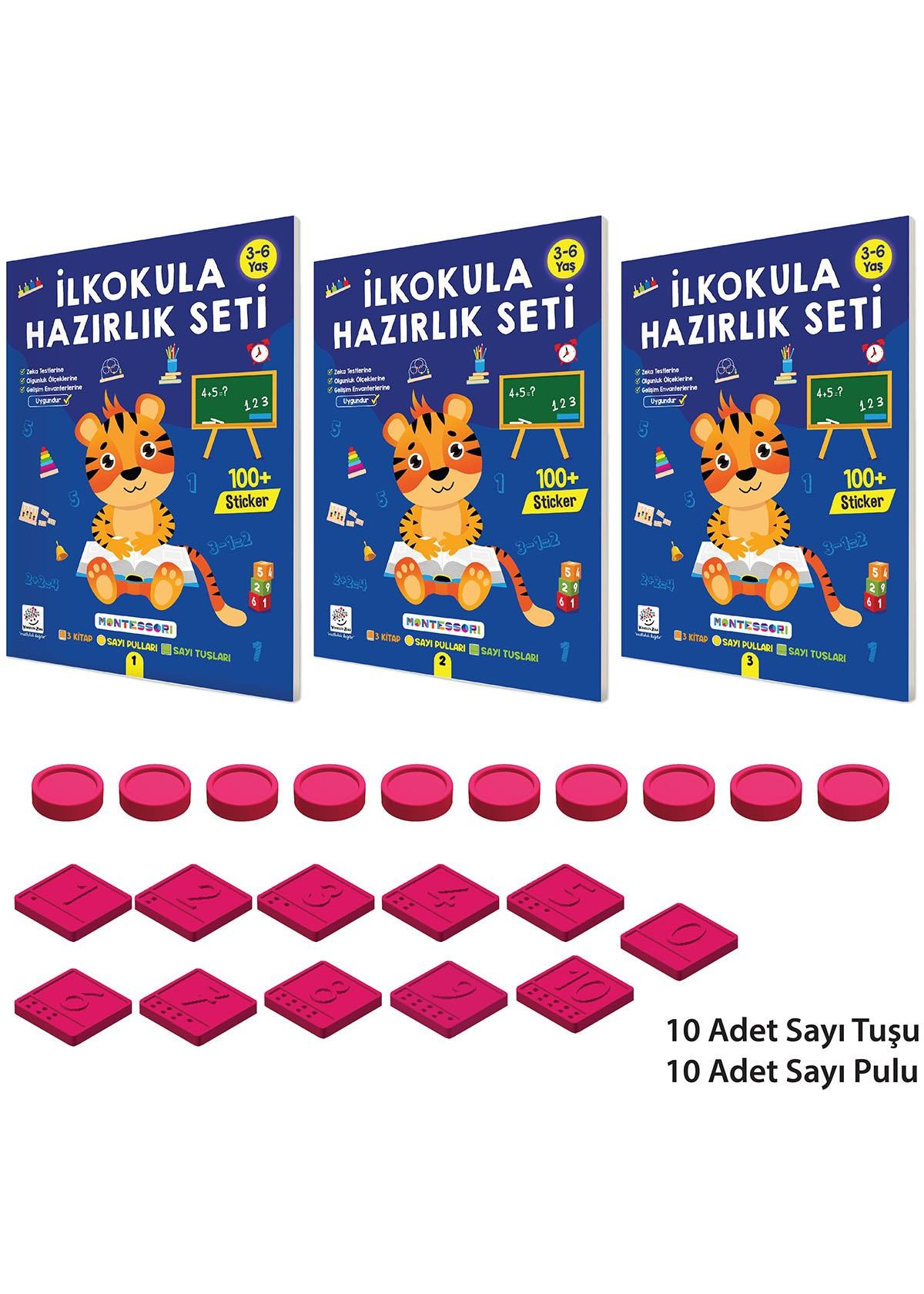İlkokula Hazırlık Seti 3-6 Yaş