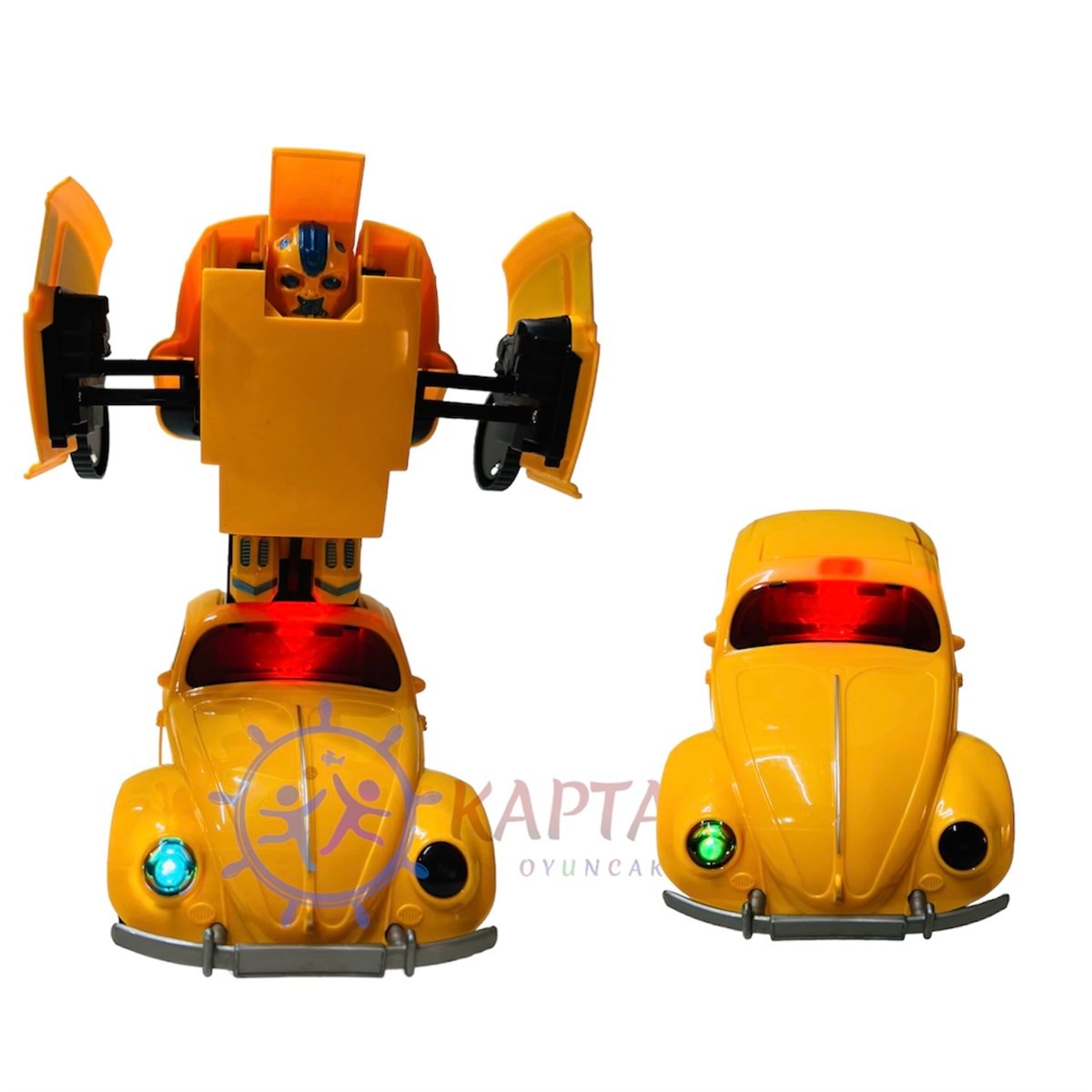 Transformers Robota Dönüşen Pilli Vosvos Oyuncak Araba