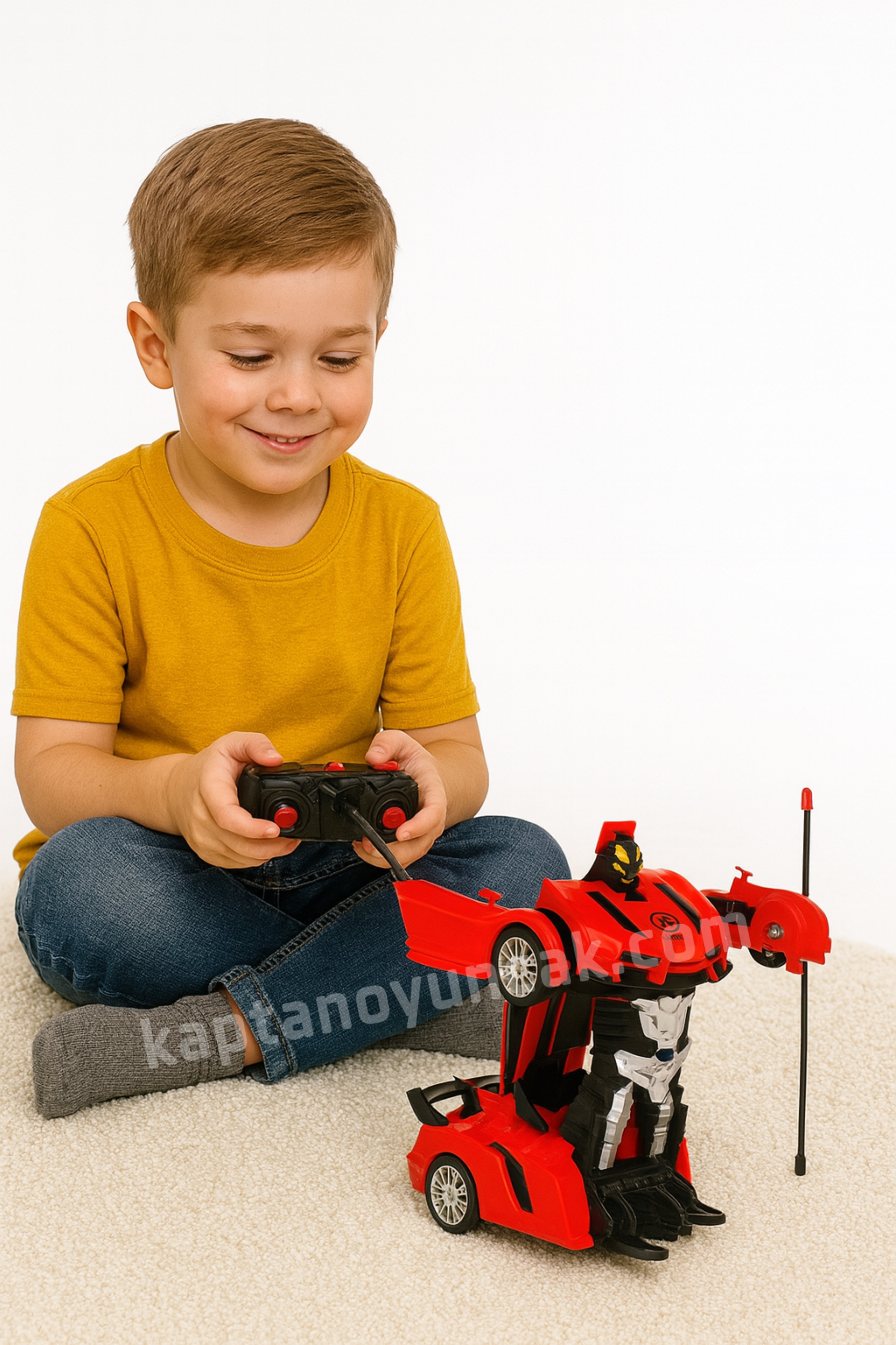Uzaktan Kumandalı Robota Dönüşebilen Araba