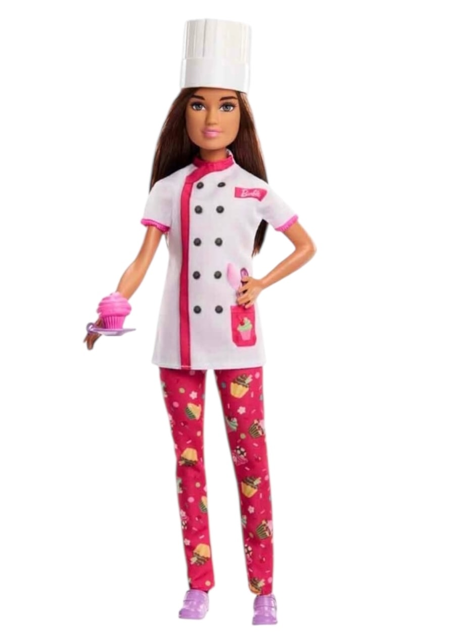 Barbie Kariyer Bebeği Pasta Şefi HKT67