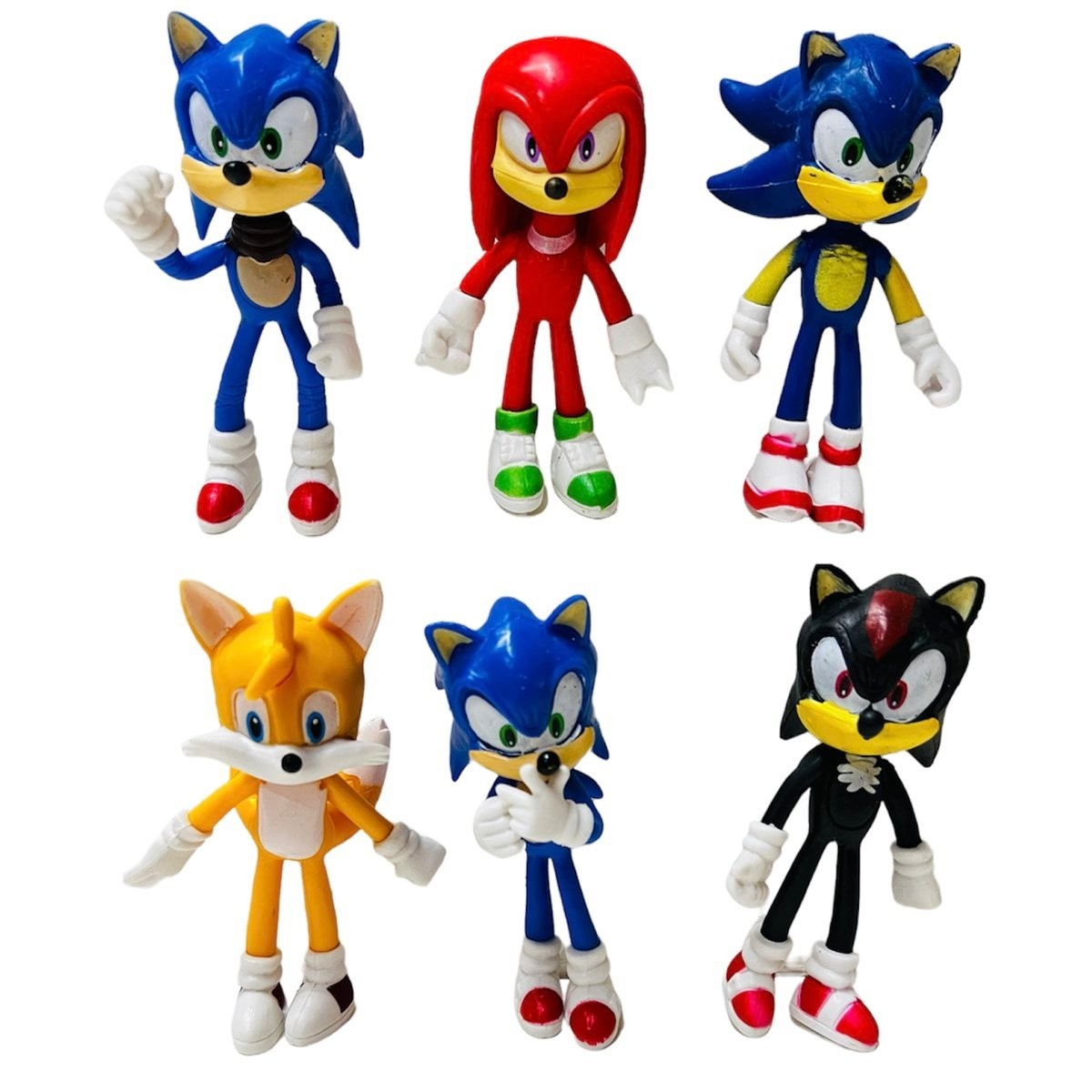 Süper Sonic Figür ve Arkadaşları 6'lı Oyuncak