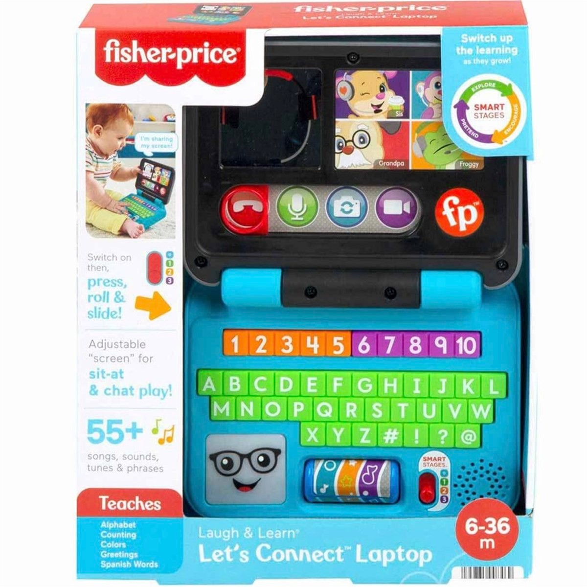 Fisher Price Eğlen ve Öğren İlk Bilgisayarım HHH08