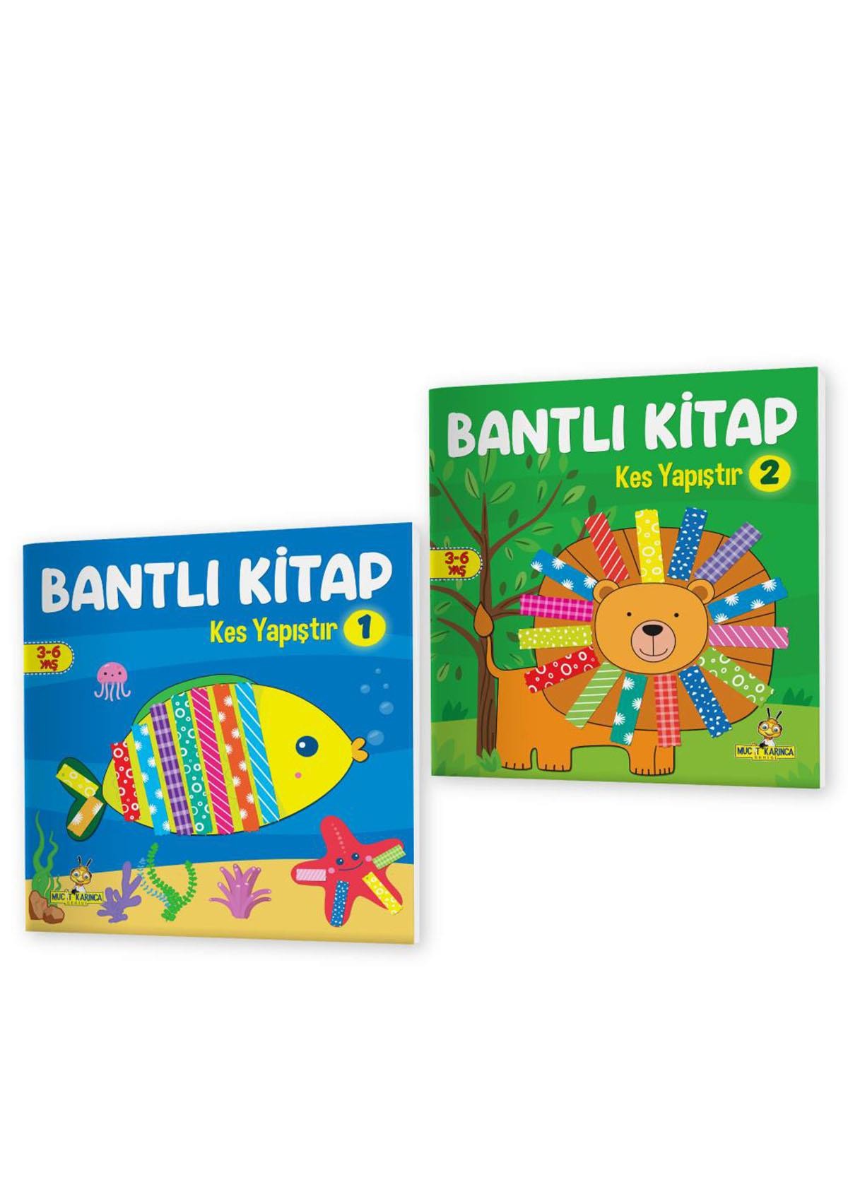 Kes Yapıştır – Bantlı Kitap Seti (15 Adet Bant Hediyeli)