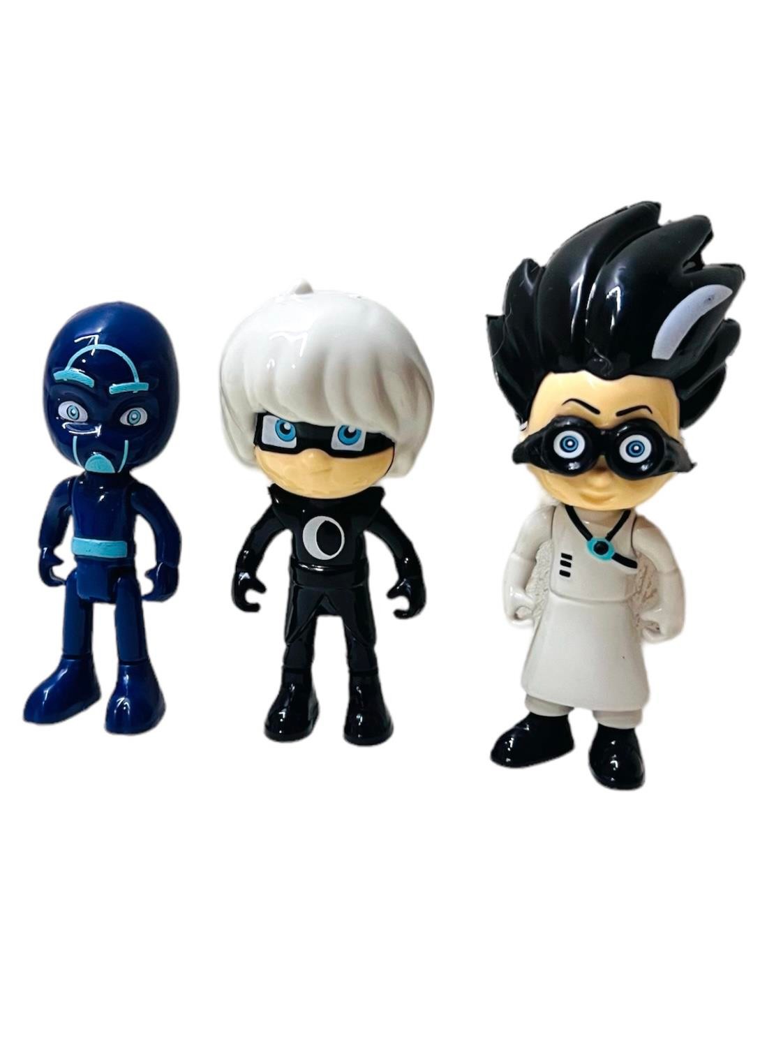 Pjmasks Pj Maskskeliler 6 Figür 3 Araç Figür Oyuncak Seti