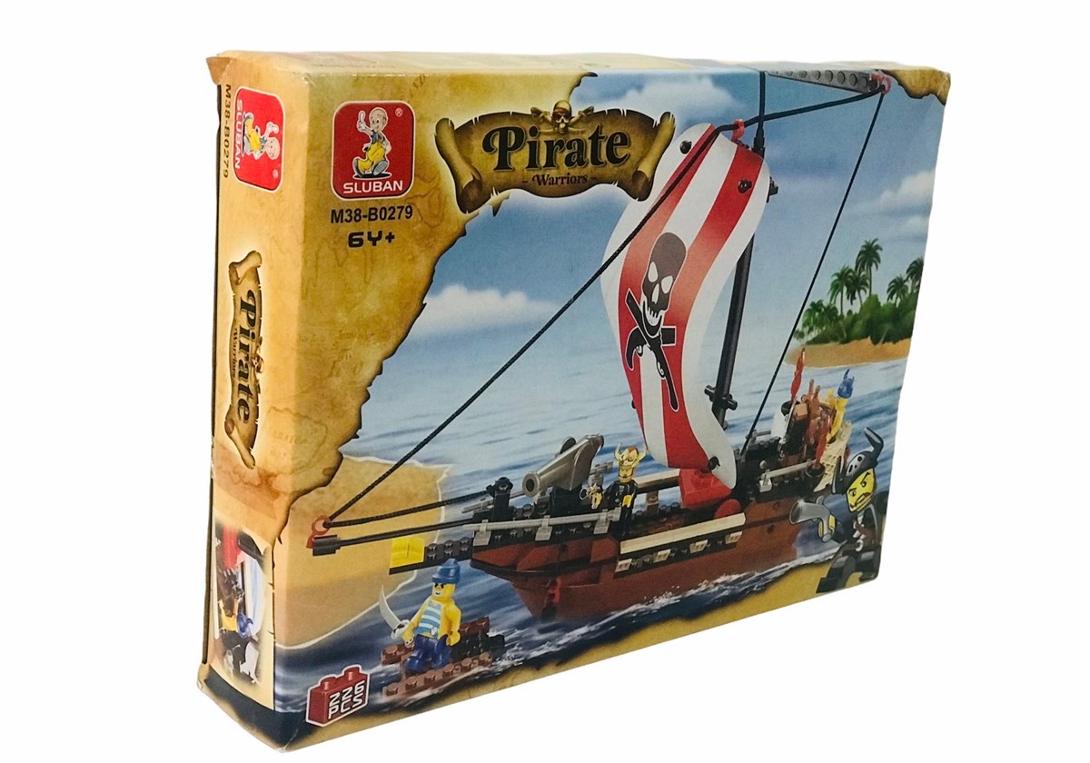Sluban Yapboz Blok 226 Parça Korsan Lego Oyuncak