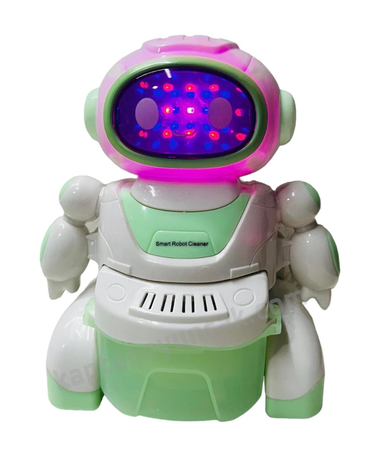 Can Pilli Sesli Işıklı Robot