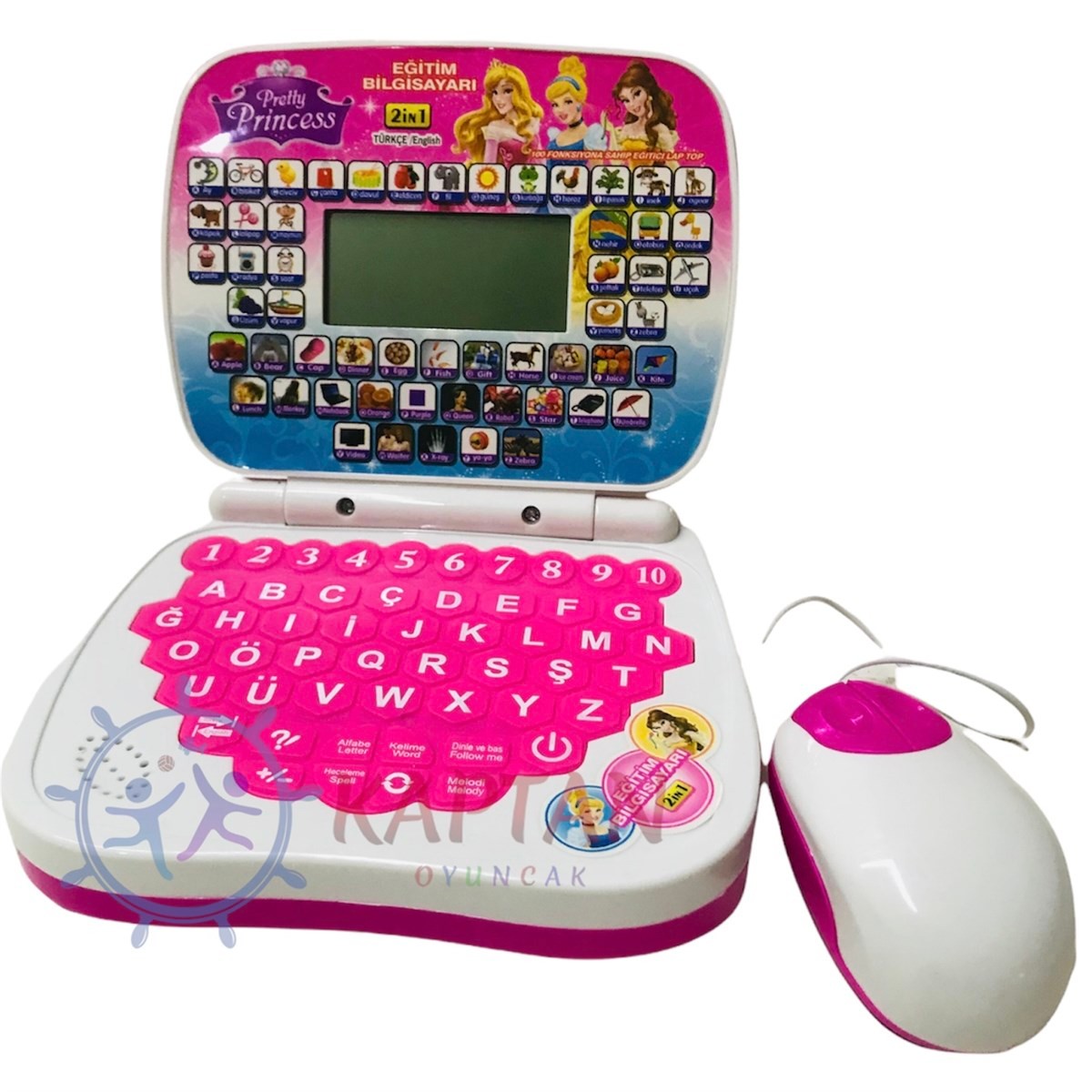 Türkçe İngilizce Konuşan Eğitici Laptop Bilgisayar