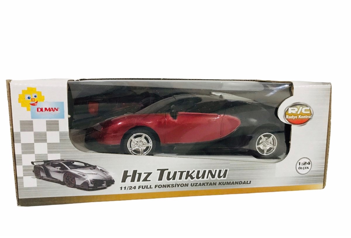 Duman Uzaktan Kumandalı Pilli Bugatti Araba