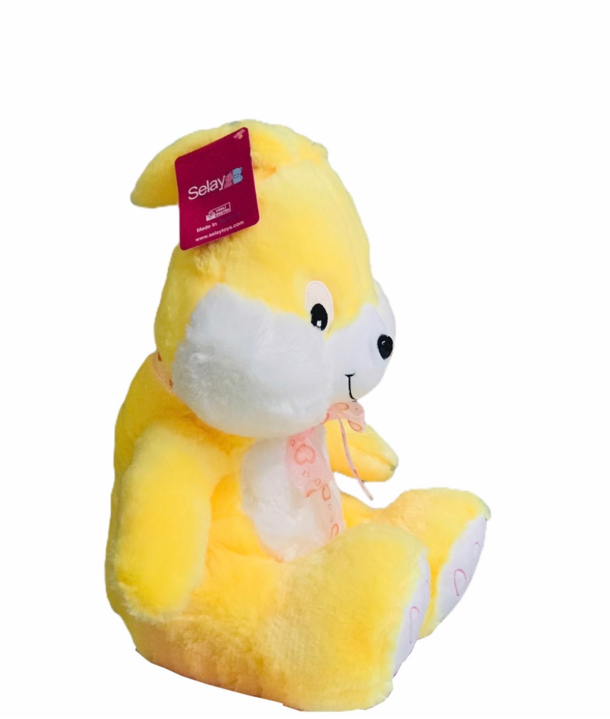Peluş Tavşan 40 cm Sarı