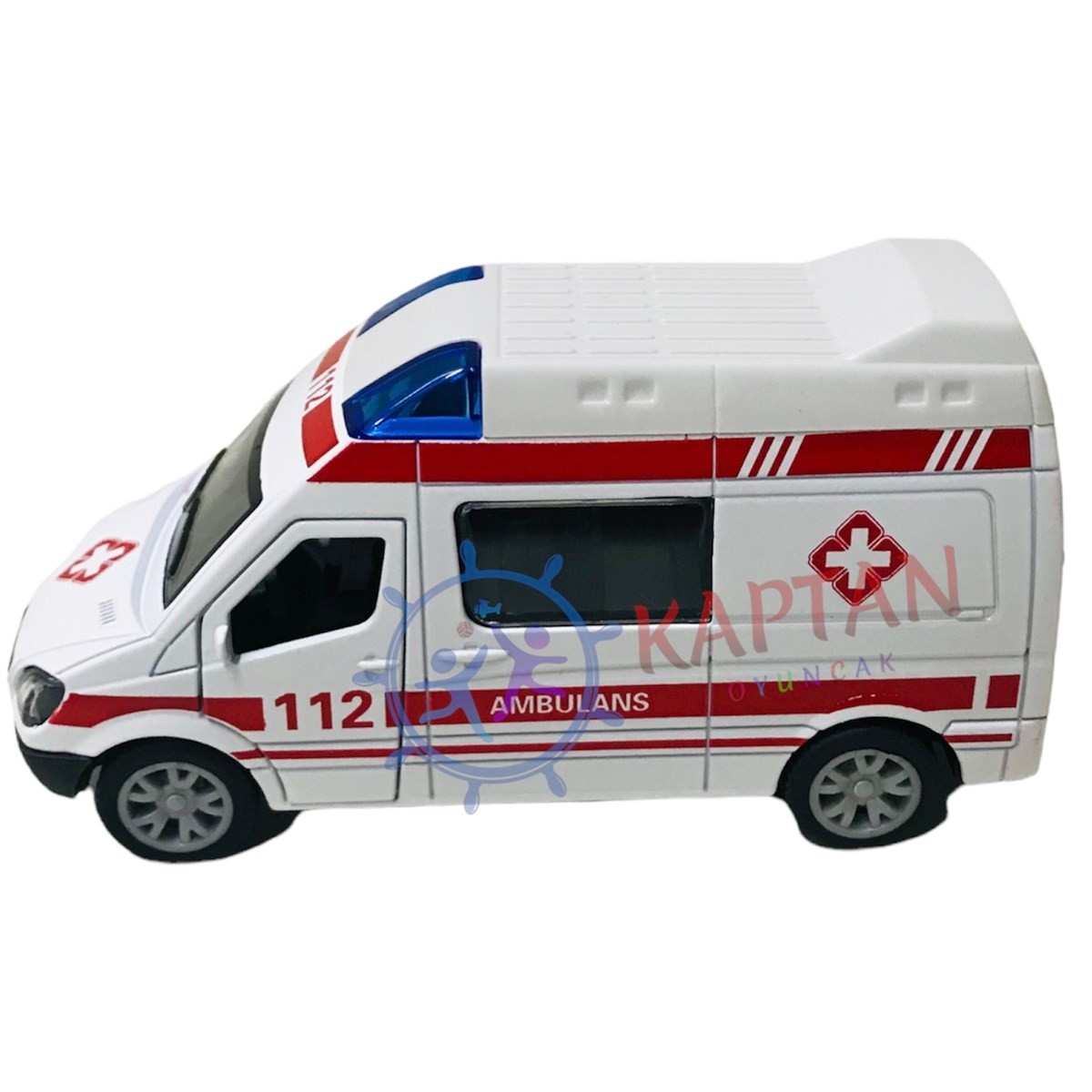 Çek Bırak Metal Ambulans Araba - Ambulans Metal Araba