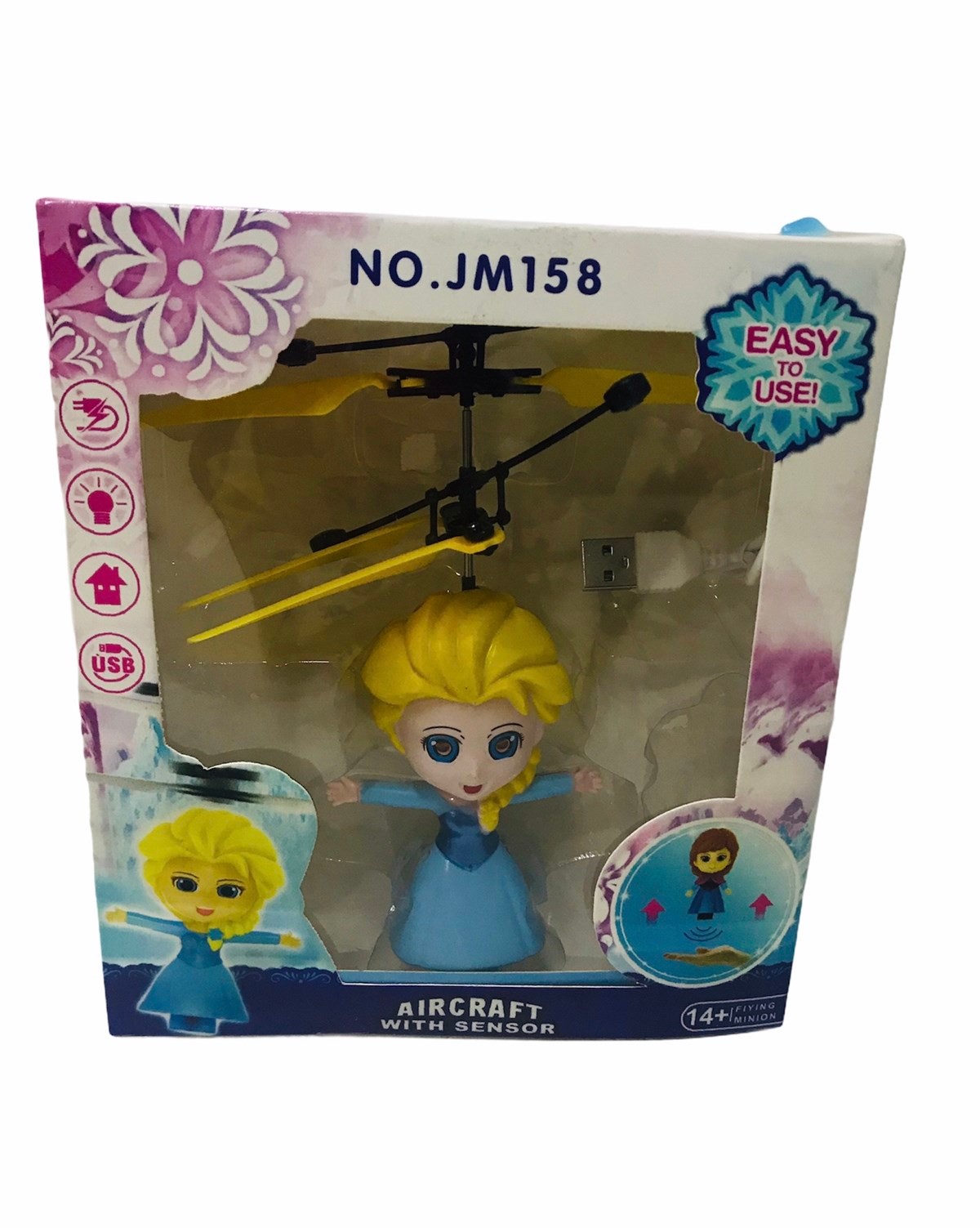 Uçan Şarjlı Sensörlü Frozen Oyuncak