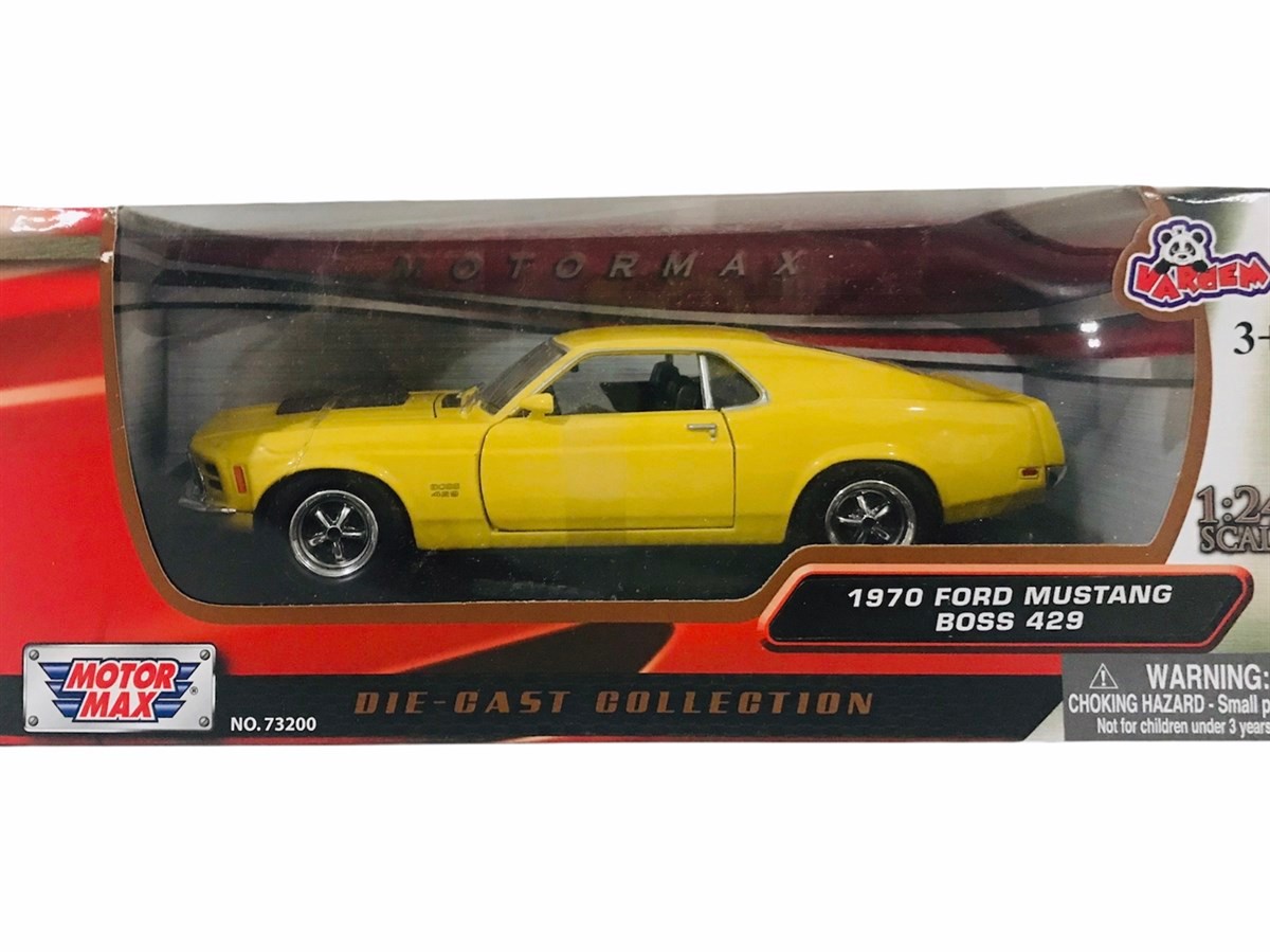 Vardem Ford Mustang Model Sağlam Metal Araba