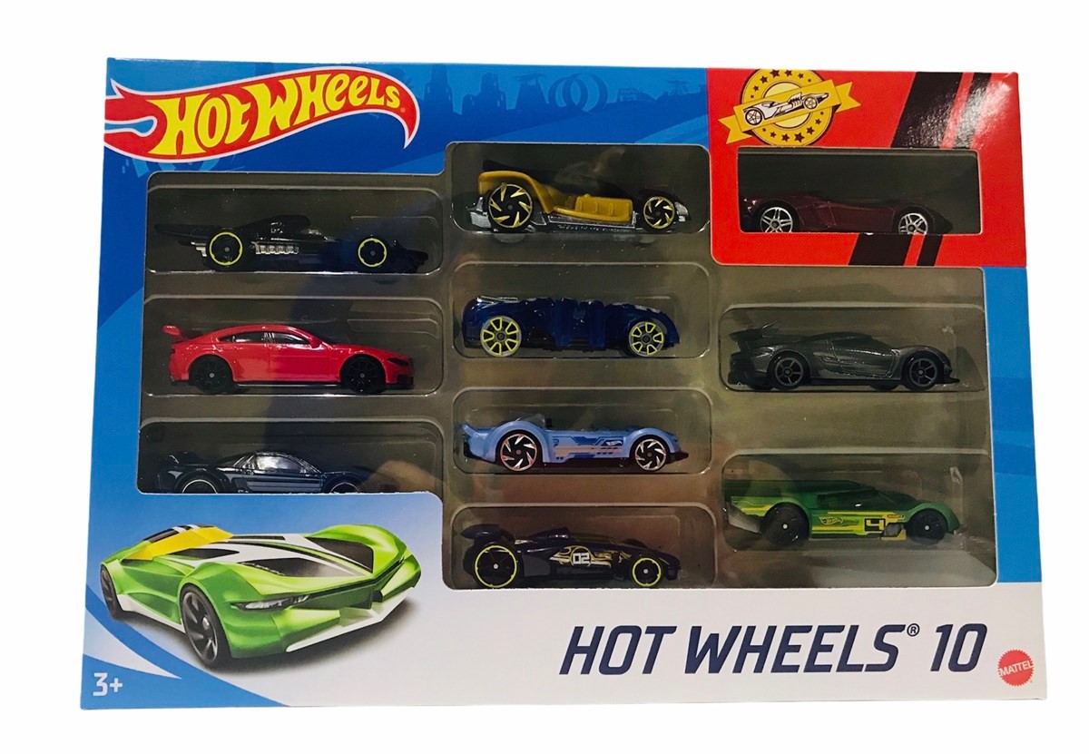 Hot Wheels 10 lu Onlu Metal Araba Seti