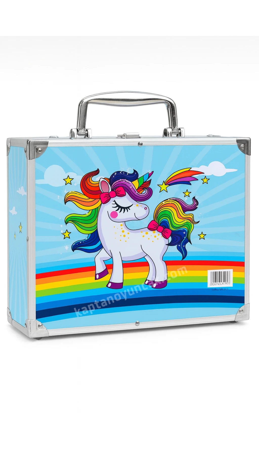 Metal Çantalı Pony Çocuk Boyama Oyun Seti