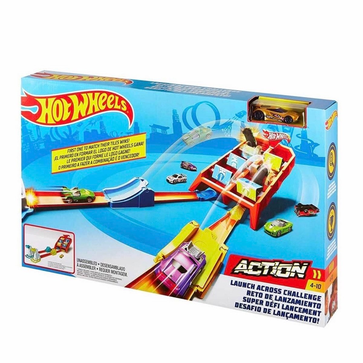 Hot Wheels Yüksek Skor Atlayışı Yarış Seti - GBF89