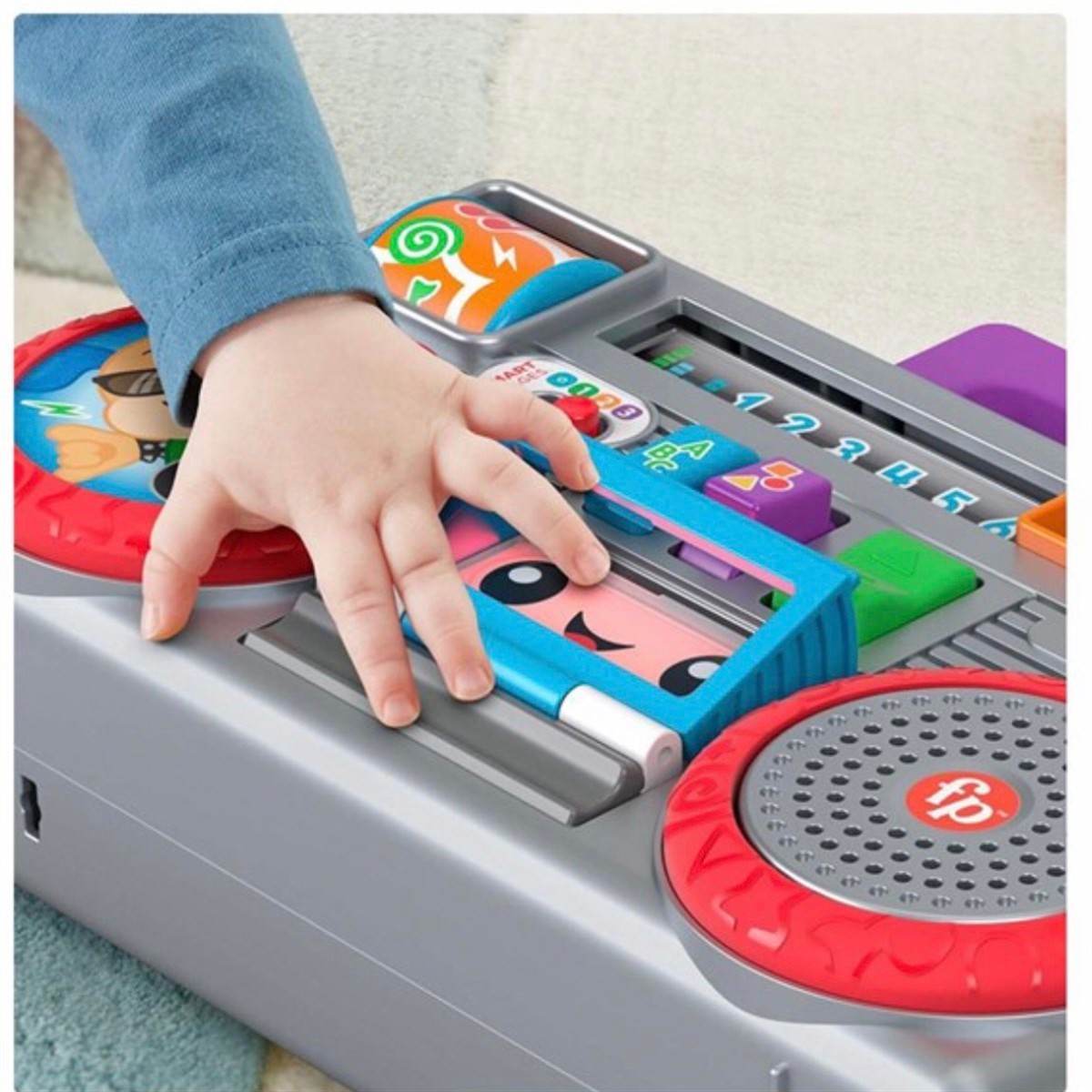 Fisher Price Eğlen ve Öğren Müzik Kutusu Türkçe Konuşan Aktivite Oyuncağı GYC04