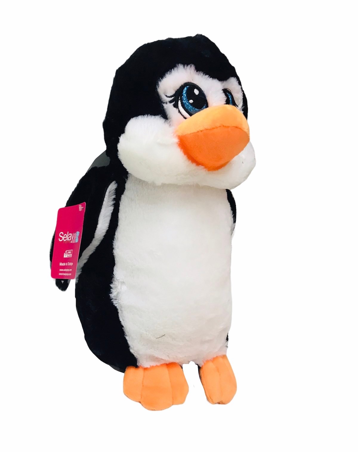 Selay Ayakta Tombul Peluş Penguen 40 Cm