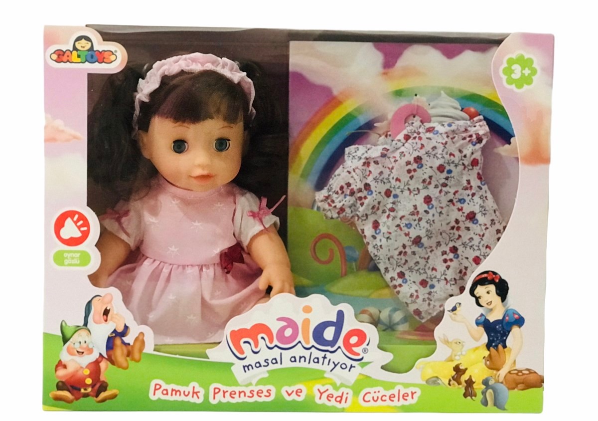 Maide Masal Anlatan Oyuncak Bebek Pamuk Prenses ve Yedi Cüceler