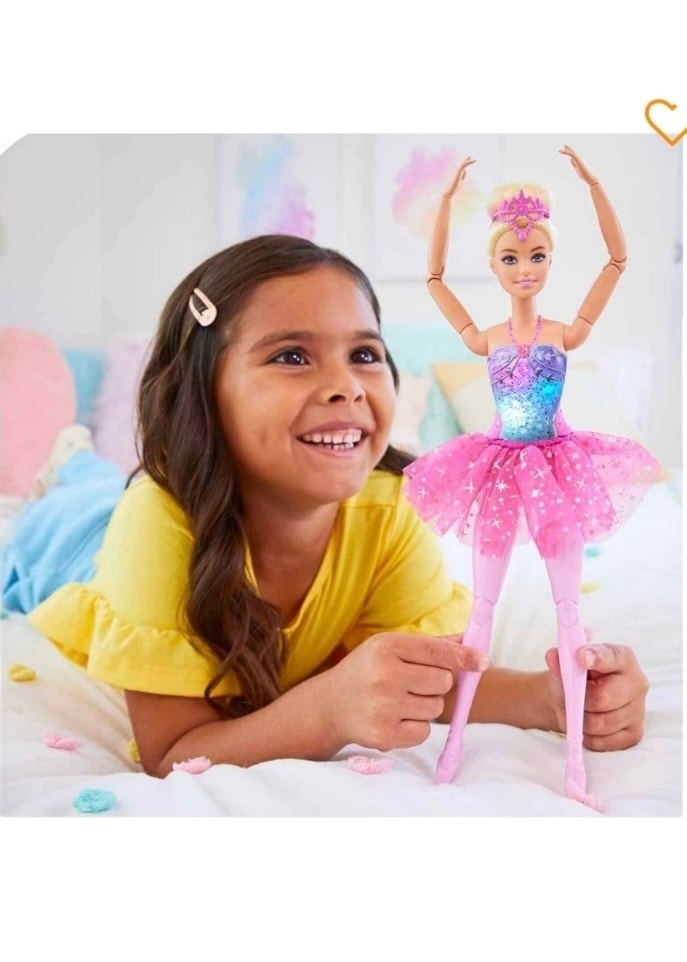 Barbie Dreamtopia Işıltılı Balerin Bebek HLC25