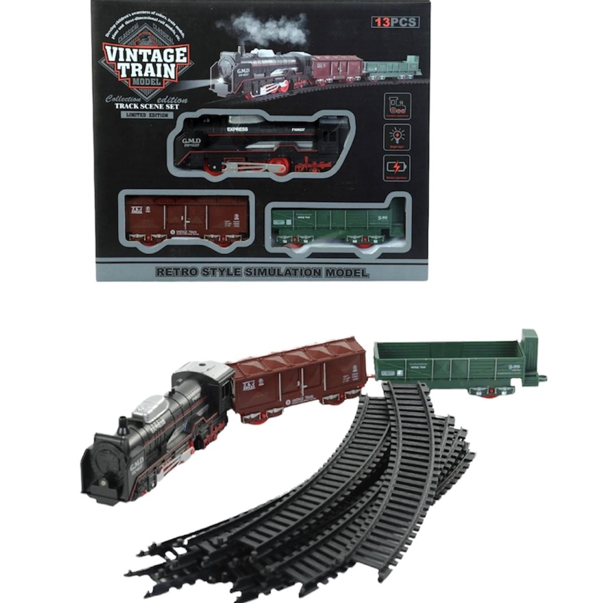 Birlik Işıklı Tren Seti 13 Parça