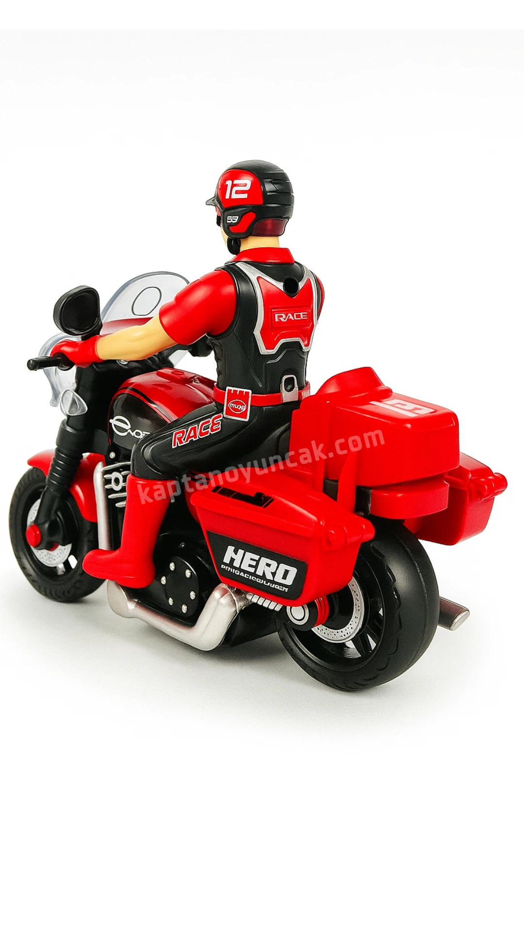 Sesli Işıklı Sürtmeli Yunus Polis Motosiklet