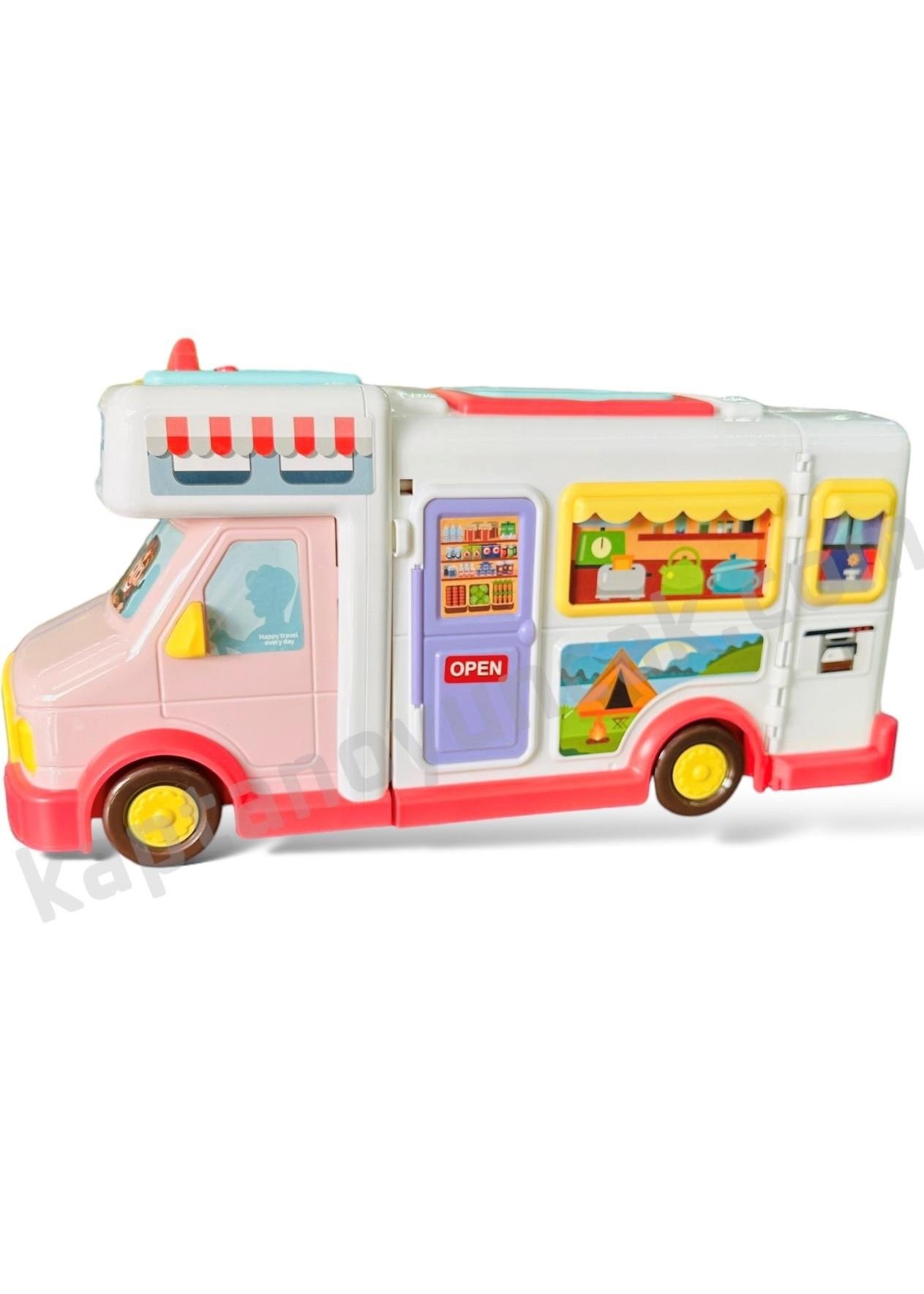 Vardem Büyük Boy Sesli Işıklı Aksesuarlı Karavan