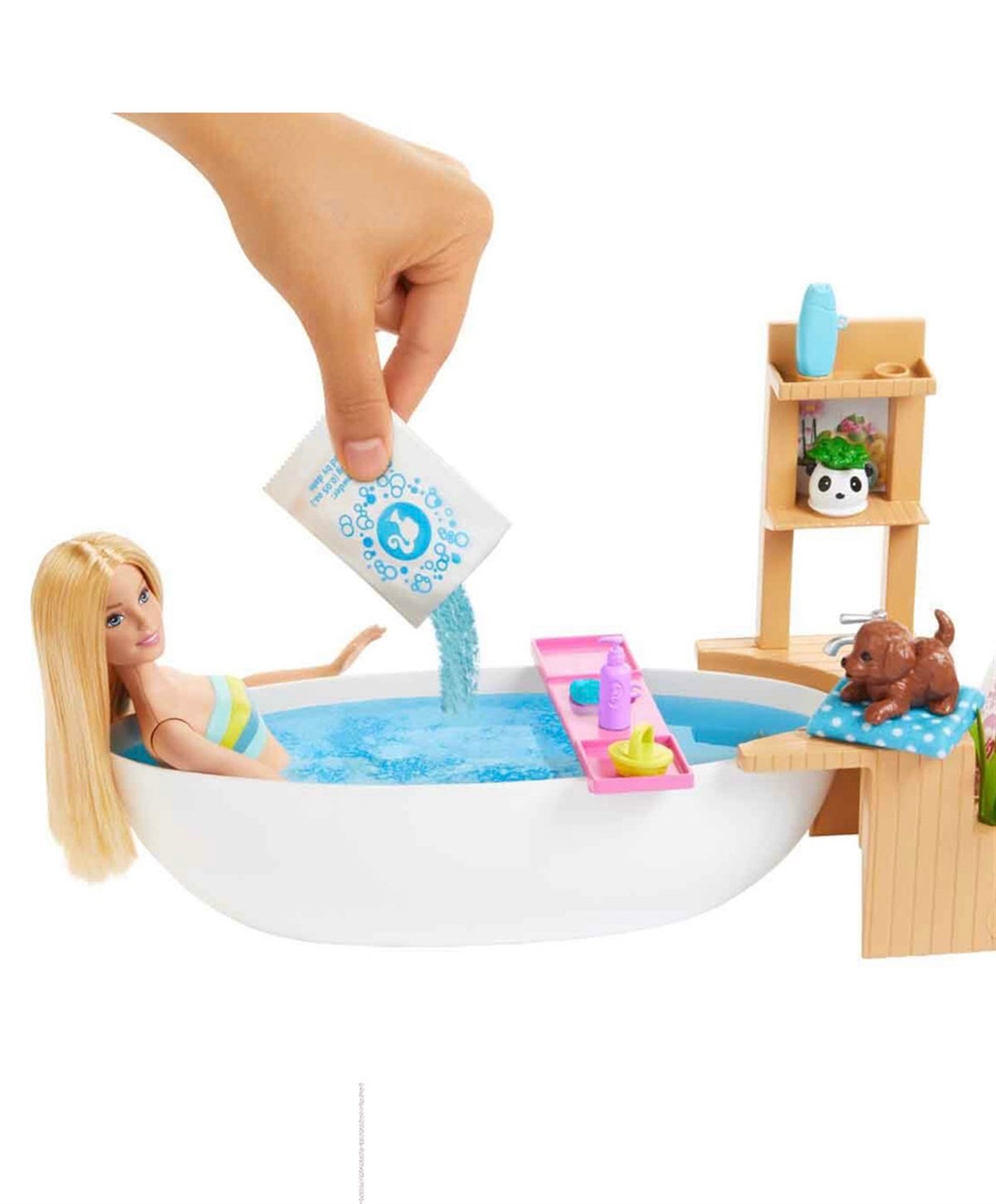 Barbie Wellness Barbie'nin Spa Günü Oyun Seti