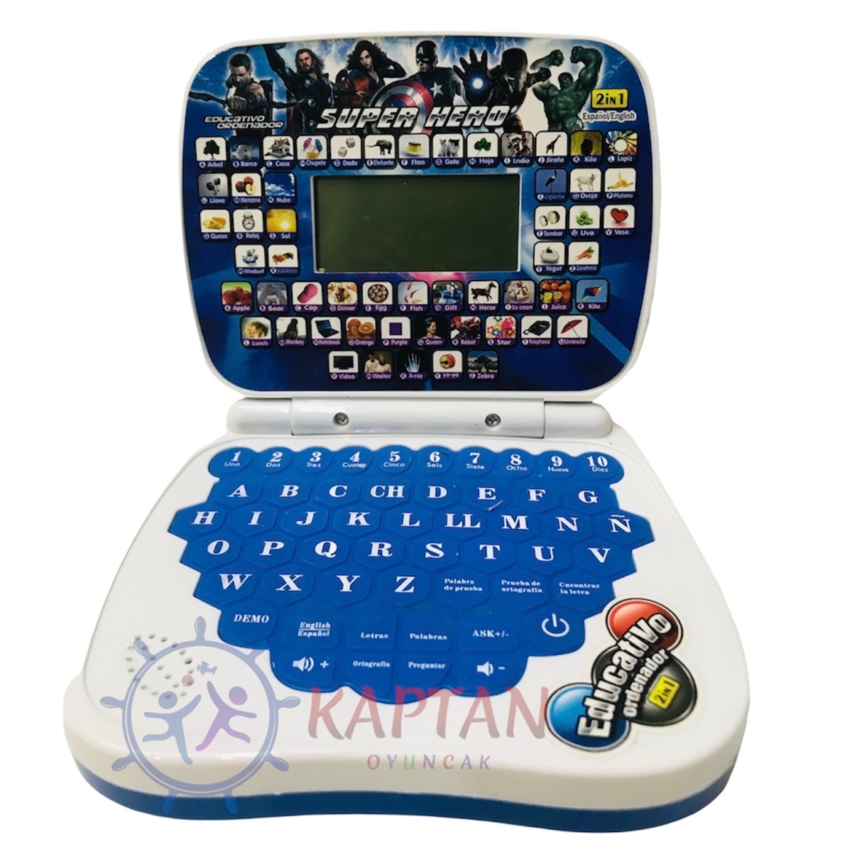 Türkçe İngilizce Konuşan Eğitici Laptop Bilgisayar