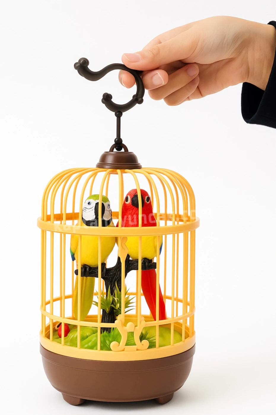 Kafsesli 2'li Sensörlü Sese ve Harekete Duyarlı Deprem Kuşları