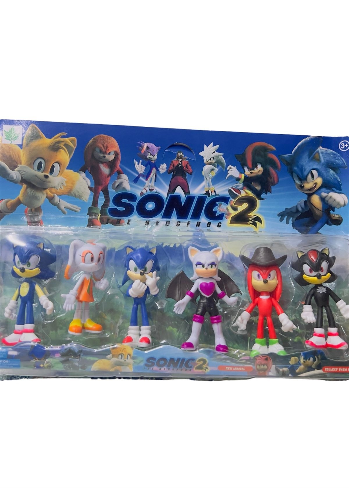 Süper Sonic ve Arkadaşları 6'lı Figür Oyun Seti