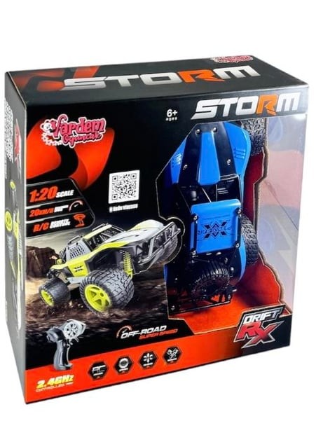 Uzaktan Kumandalı Şarjlı 1:20 Storm Drift Off Road Araba