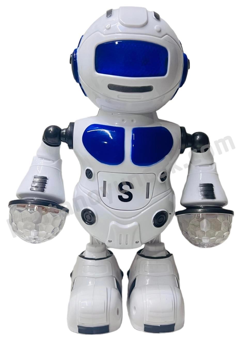 Dans Eden 360 Derece Dönebilen Sesli Işıklı Robot Oyun Seti