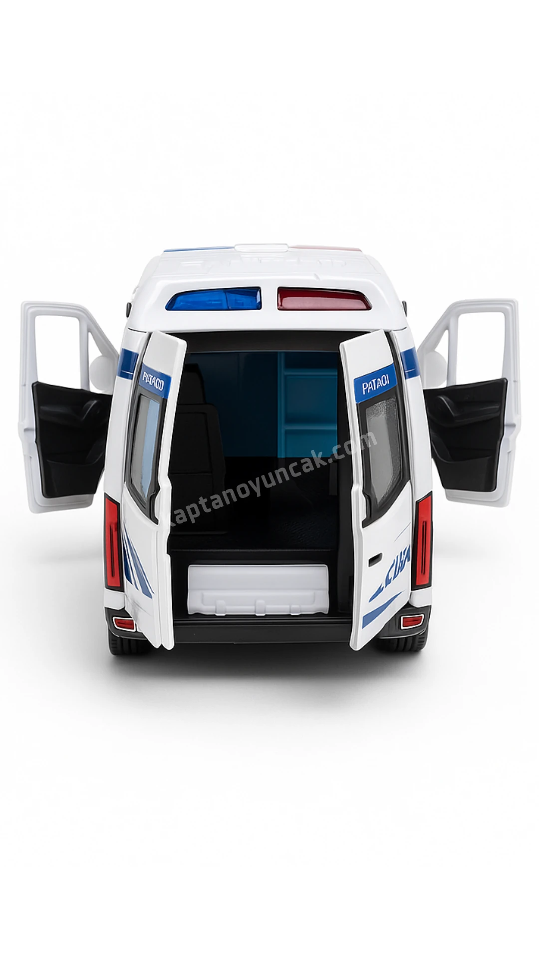 Sürtmeli Sesli ve Işıklı Ambulans Araba